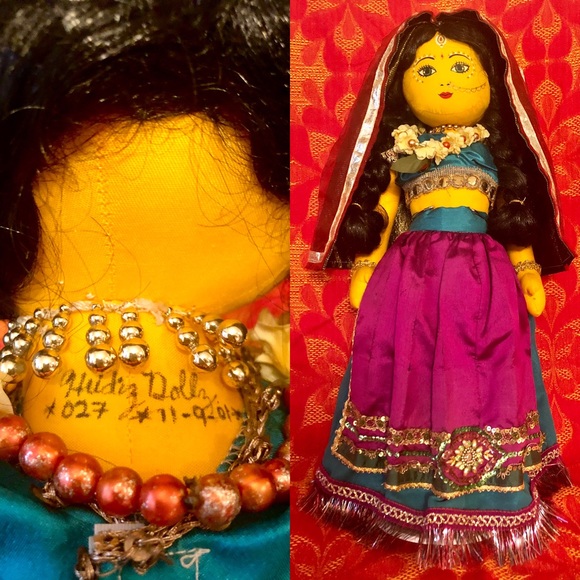 Radha Krishna Hindu spirit worship altar India doll - Picture 1 of 7